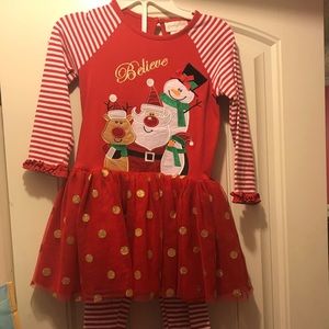 Emily Rose Santa 2 pc ‘Believe’ size 6